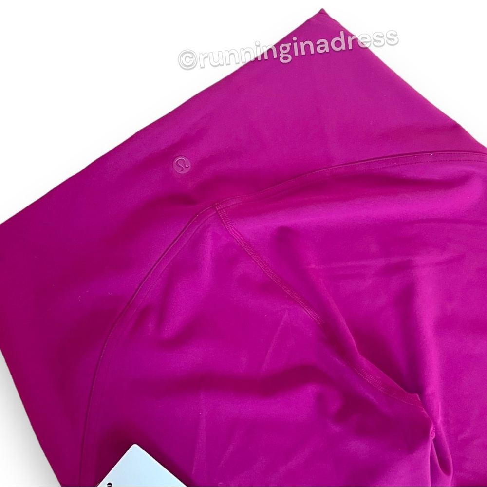 NWT Lululemon InStill HR Tight 25" In Color Magenta Purple Size 8 - Picture 7 of 14